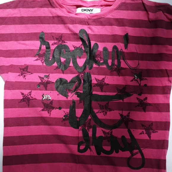 DKNY long sleeve girls Graphic shirt - Picture 2 of 16